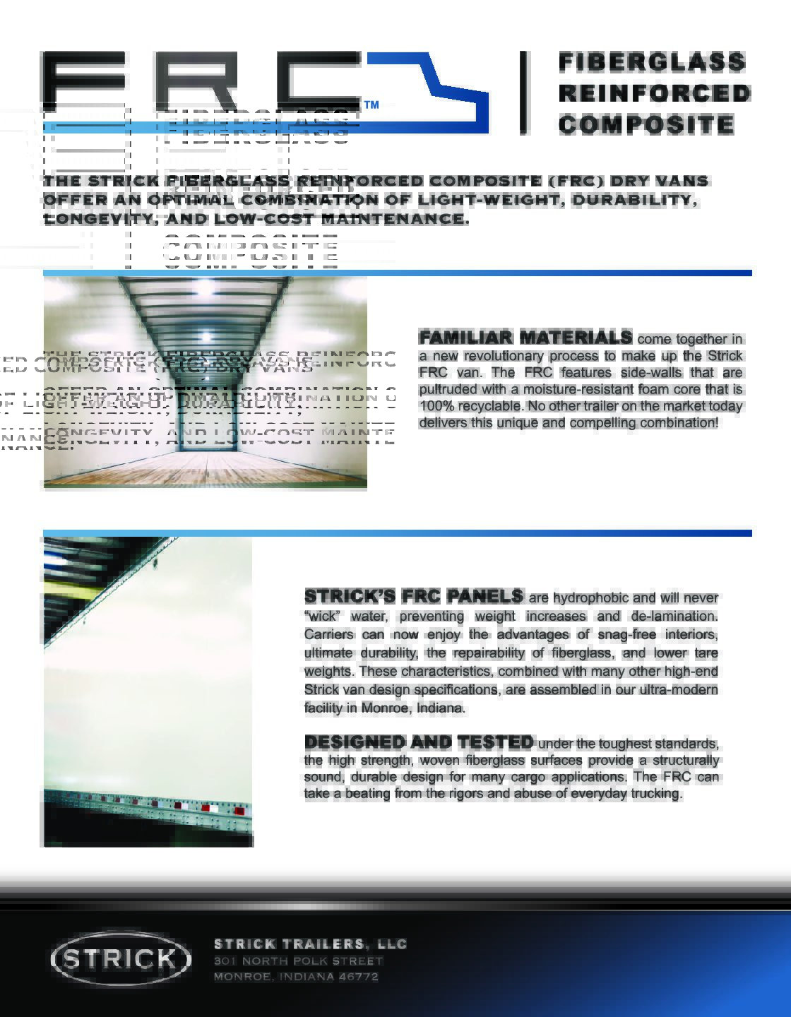 Dry Van Brochure cover