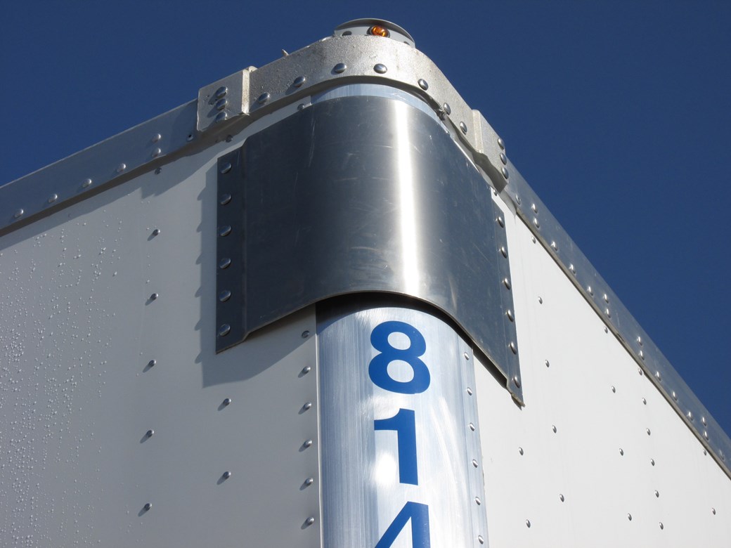gal steel front corner protectors Strick Trailers