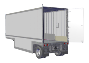 Strick 28 Ft Elevator Trailer