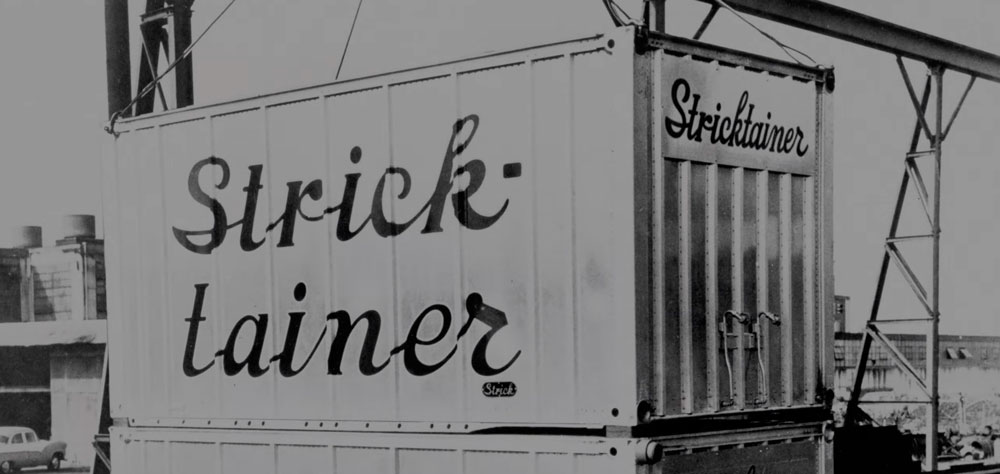 Original Stricktainer innovative hauling container Original Stricktainer innovative hauling container