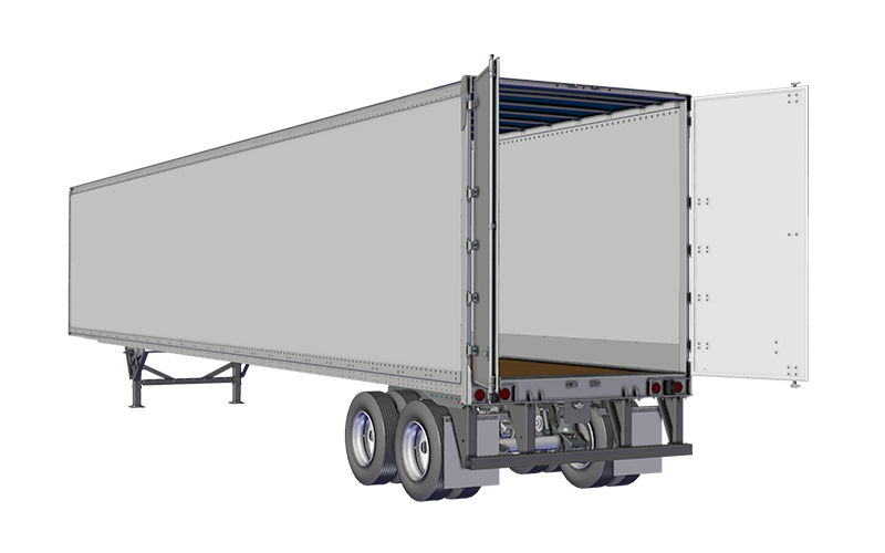 Strick Custom Semi Trailers, FRC, Fiberglass Reinforced Composite Trailers