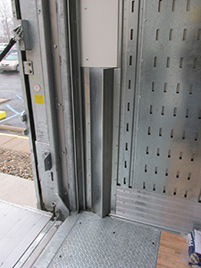 48 Inch Door Track Protector for Overhead Door, custom semi trailer options