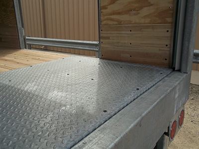 Crash Plate: Painted or Galvanized, custom semi trailer options