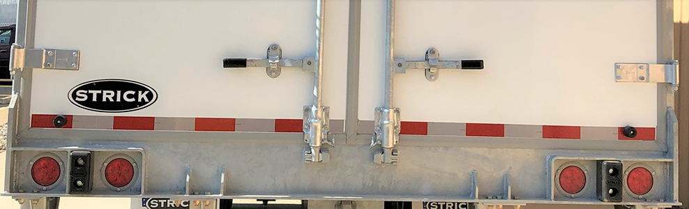 Dual Locking Bars per Door, custom semi trailer options