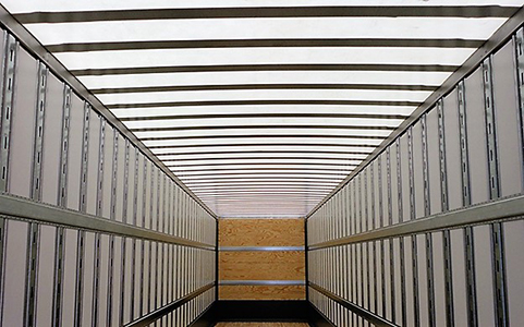 Exterior Roof Bows, custom semi trailer options