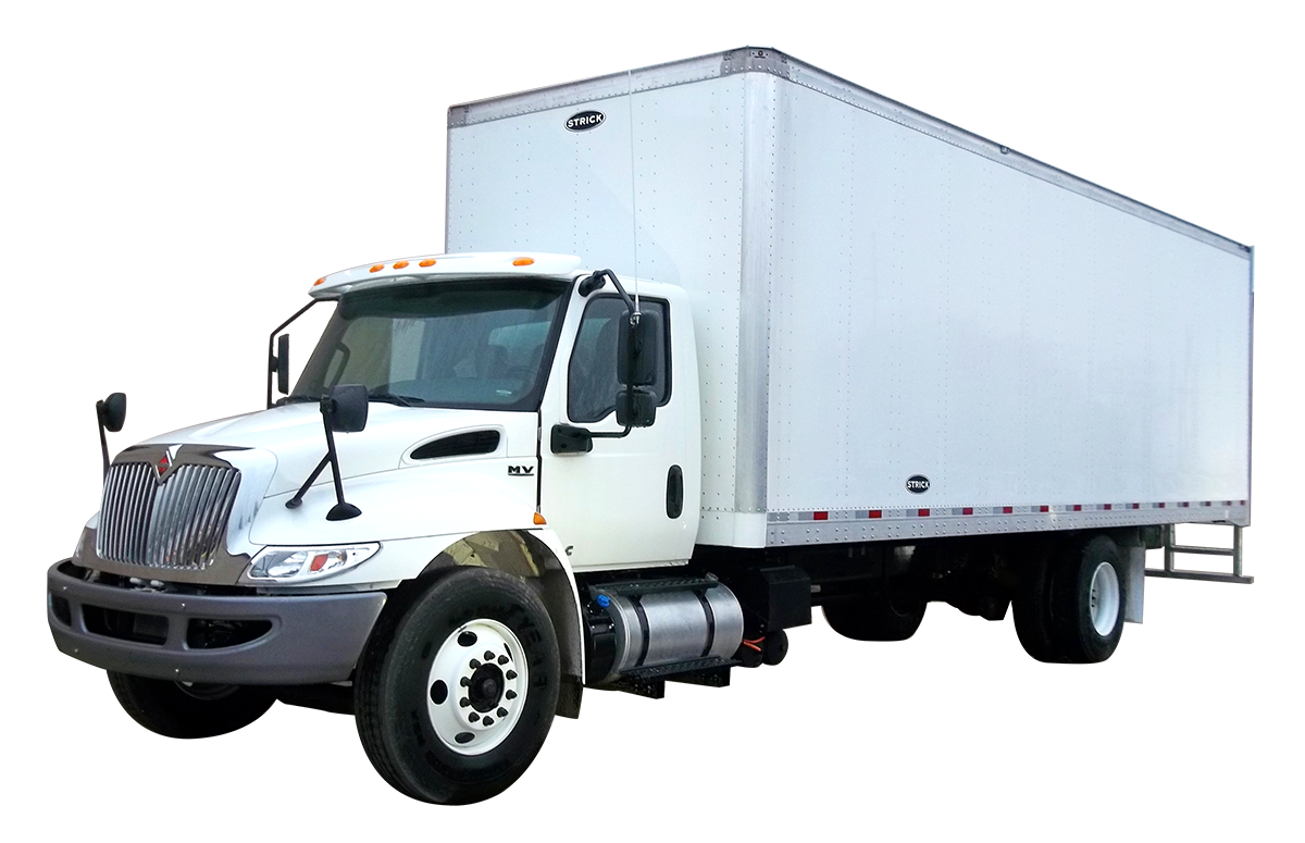 Strick Heavy Duty Truck Body - Cutout Strick Custom Semi Trailers, TF1
