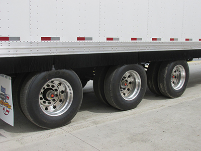 Tri-Axle, custom semi trailer options